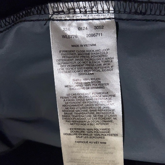 Columbia Black Switchback Waterproof Nylon Long Sleeve Zip Up Jacket Size L - Picture 13 of 13